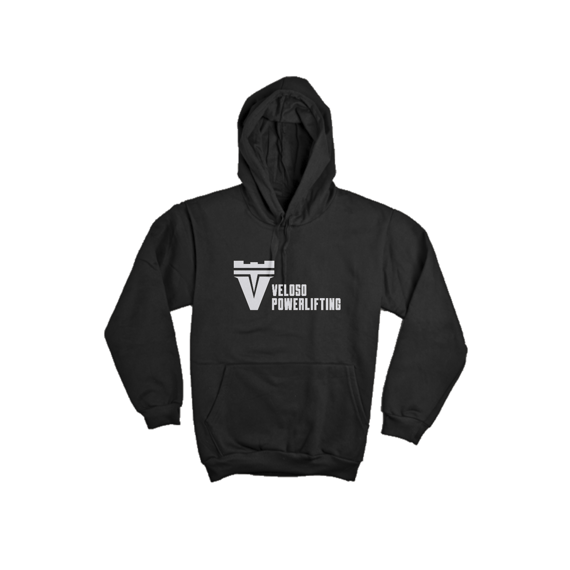 MOLETOM VELOSO POWERLIFTING - PRETO