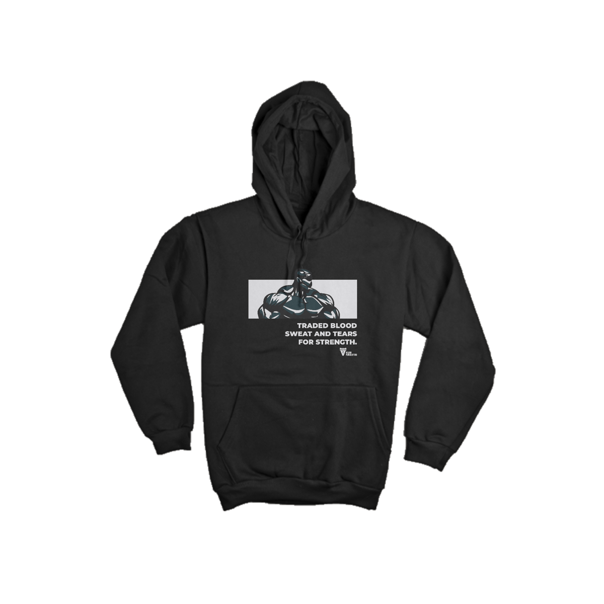 Nome do produto: MOLETOM FOR STRENGTH - PRETO