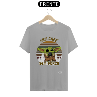 Nome do produto T-Shirt Baby Yoda Sem Cafe