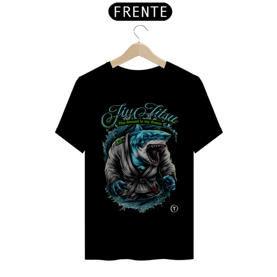 T-Shirt The Shark Jiu Jitsu Bjj