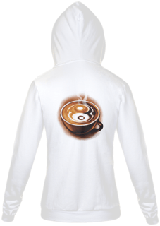 Nome do produto Moletom Zíper Café Yin Yang