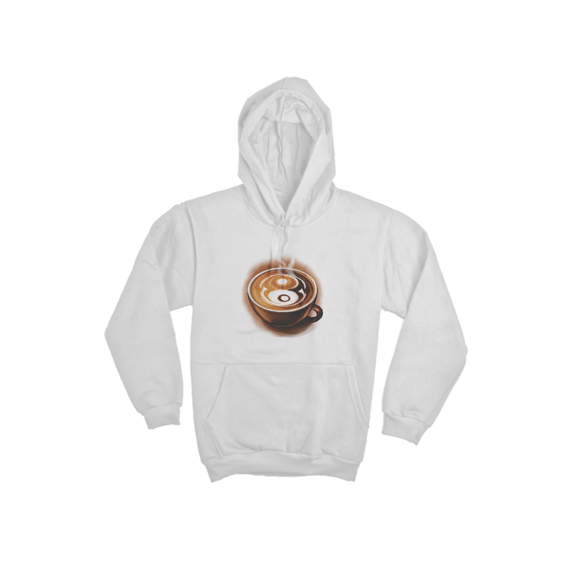 Moletom Canguru Café Yin Yang