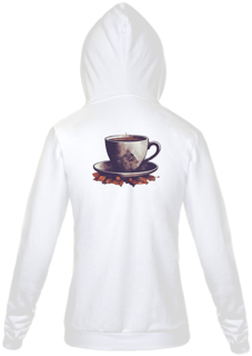 Nome do produto Moletom de Zíper Café de Outono