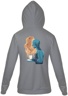 Nome do produto Moletom com Zíper Café Expressionista