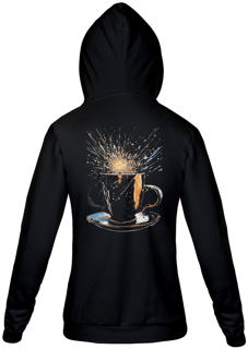 Nome do produto Moletom Zíper Coffee Fireworks