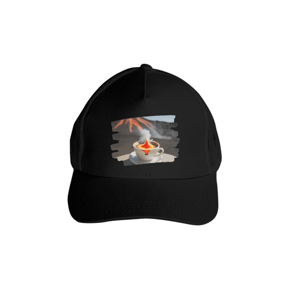 Boné Trucker Café Vulcão