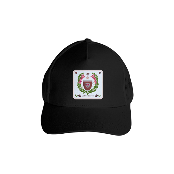 Boné Trucker Certificado Coffee Lover