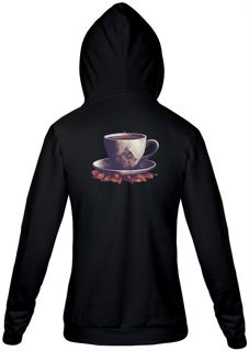 Nome do produto Moletom de Zíper Café de Outono