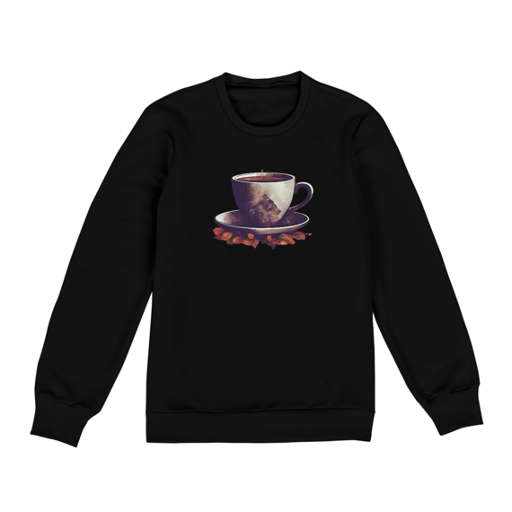 Moletom Blusão Café de Outono