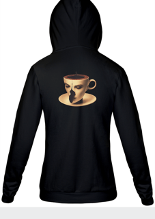 Moletom Zíper Café para Curar