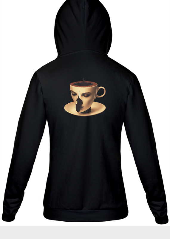 Moletom Zíper Café para Curar