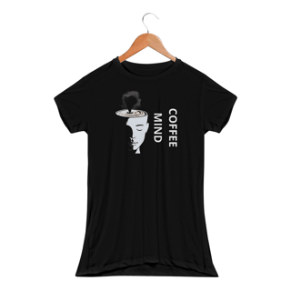 Dry Feminina Coffee Mind Texto em Branco