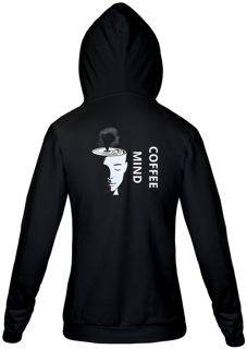 Moletom Zíper Coffee Mind