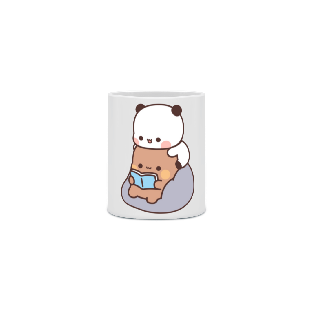 Nome do produto: Caneca Dudu e Bubu