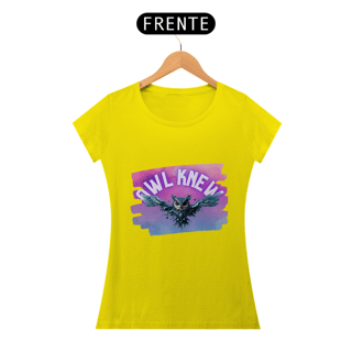 Nome do produto CAMISETA BABY LONG OWL KNEW