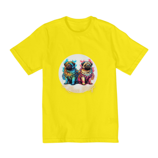 Nome do produto Camiseta Infantil - Pugs II