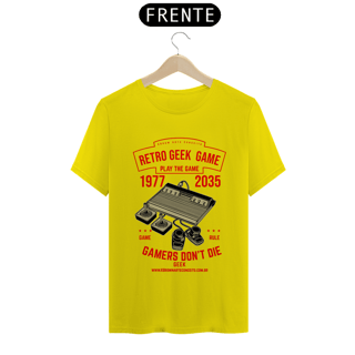 Nome do produto Camiseta quality - Retro Geek Game