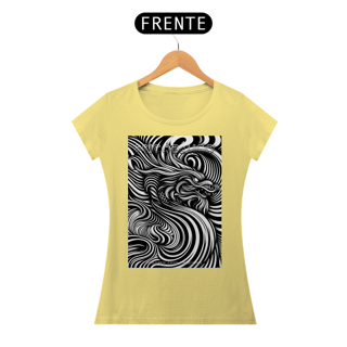 Nome do produto Camiseta Baby Long Dragão Psicodélico