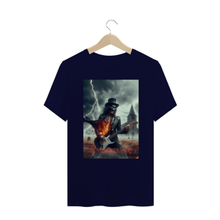 Nome do produto CAMISETA  PLUS SIZE- NOVEMBER RAIN