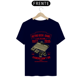 Nome do produto Camiseta quality - Retro Geek Game