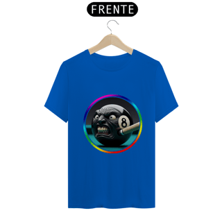 Nome do produto Bilhar - Camiseta Quality - Eight Ball - K brown Arte Conceito