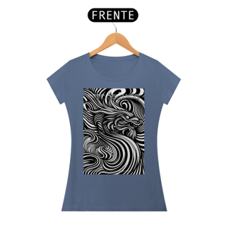 Nome do produto Camiseta Baby Long Dragão Psicodélico