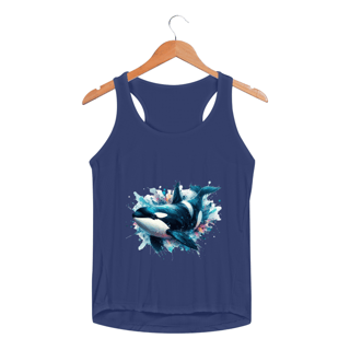 Nome do produto Camiseta Feminina Dry UV - Free whale