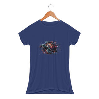 Nome do produto Camiseta Fem - Turtle splash