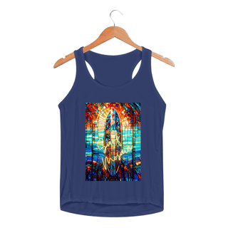 Nome do produto Camiseta regata Fem Dry UV - surf mosaico