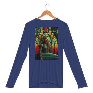 Nome do produto Camiseta Manga Longa UV DRY - Rasta Courage