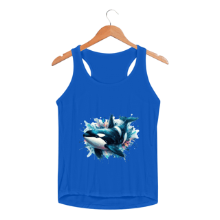 Nome do produto Camiseta Feminina Dry UV - Free whale