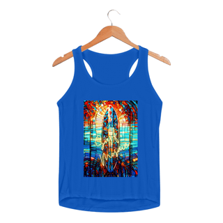 Nome do produto Camiseta regata Fem Dry UV - surf mosaico