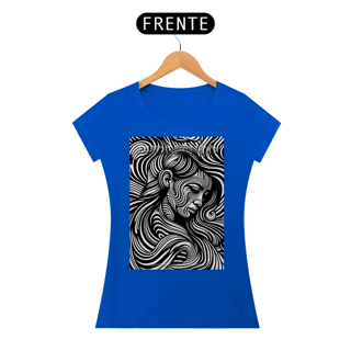 Nome do produto Camiseta Baby Long - Psicodélica KB