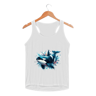 Nome do produto Camiseta Feminina Dry UV - Free whale