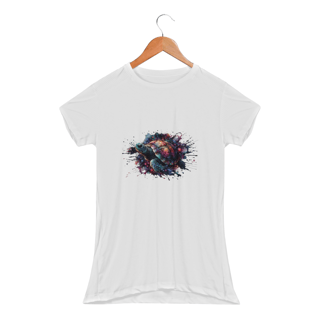 Nome do produto Camiseta Fem - Turtle splash
