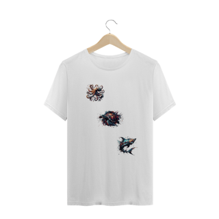 Nome do produto Camiseta Plus Size - Marine