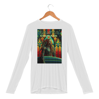 Nome do produto Camiseta Manga Longa UV DRY - Rasta Courage