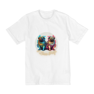 Nome do produto Camiseta Infantil - Pugs II