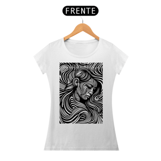 Nome do produto Camiseta Baby Long - Psicodélica KB