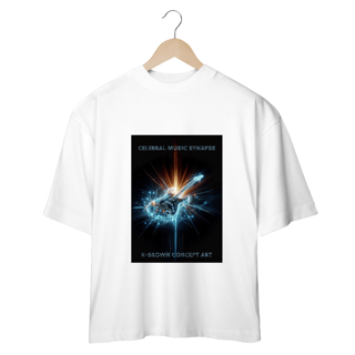Nome do produto Camiseta OVERSIZED GUITAR
