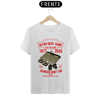 Nome do produto Camiseta quality - Retro Geek Game