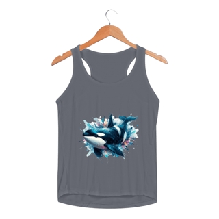Nome do produto Camiseta Feminina Dry UV - Free whale