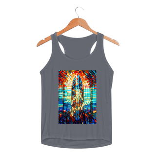 Nome do produto Camiseta regata Fem Dry UV - surf mosaico