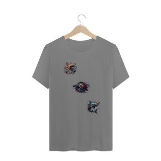 Nome do produto Camiseta Plus Size - Marine