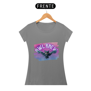 Nome do produto CAMISETA BABY LONG OWL KNEW