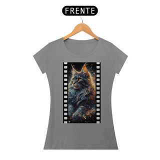 Nome do produto CAMISETA BABY LONG PHOTO CAT