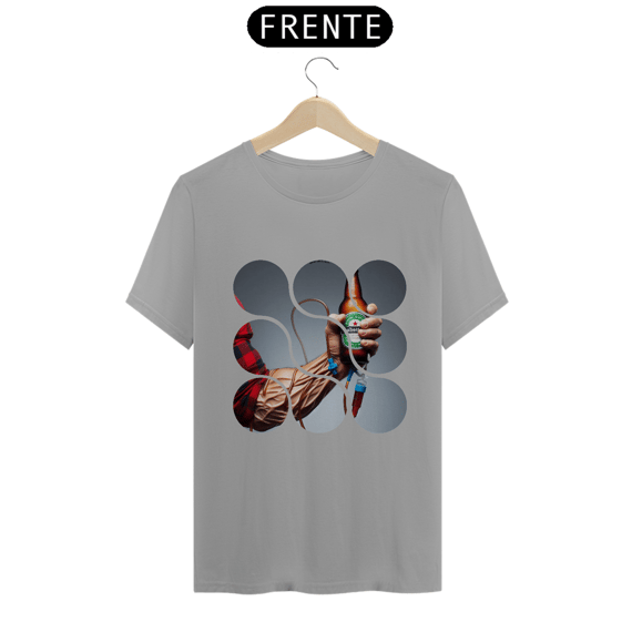  Cerveja na Veia - Camiseta Quality -K Brown Arte Conceito