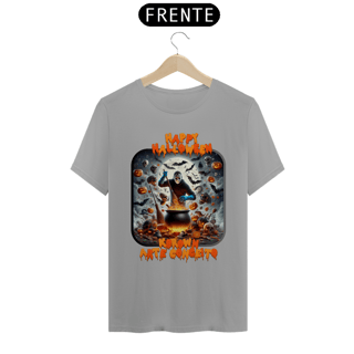 Nome do produto Camiseta Halloween - K Brown Arte conceito - Quality -Happy Halloween