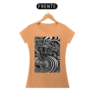 Nome do produto Camiseta Baby Long Dragão Psicodélico