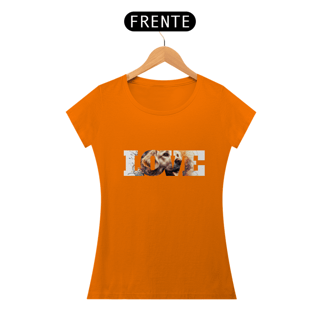 Nome do produto CAMISA BABY LONG - LOVE A DOG